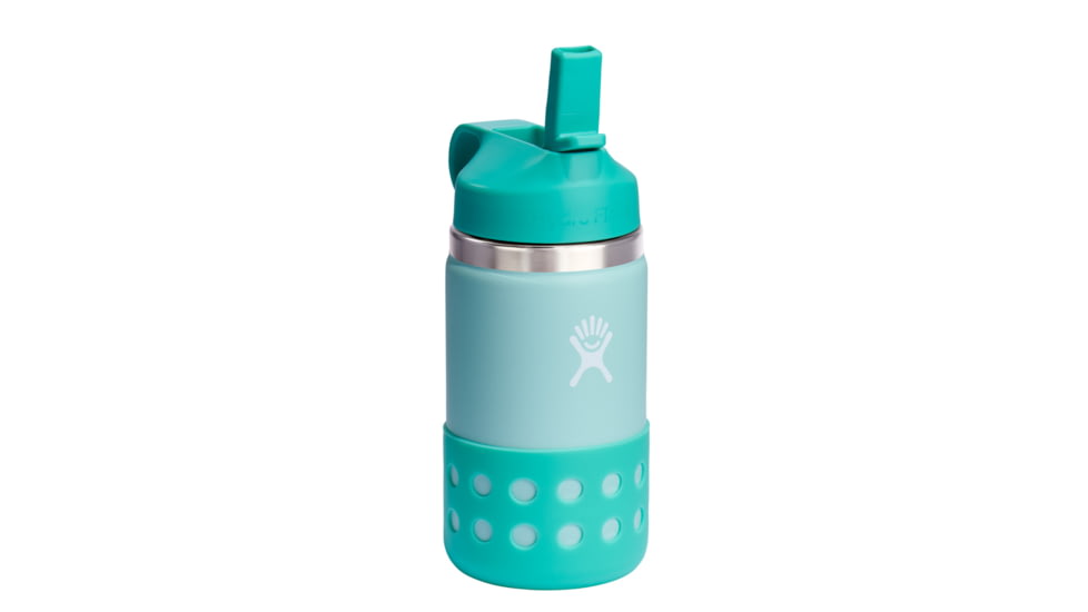 Hydro Flask 12 Oz Wide Mouth Straw Lid/Boot - Kids, Dew, 12 oz, W12BSWBB441