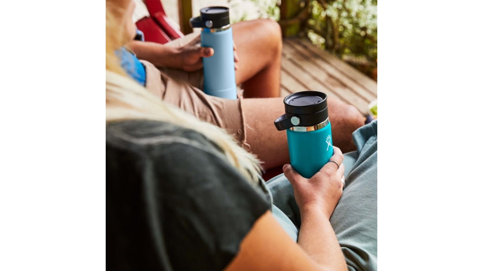 Hydro Flask 12 oz Wide Mouth W Flex Sip Lid, Laguna, W12BCX454
