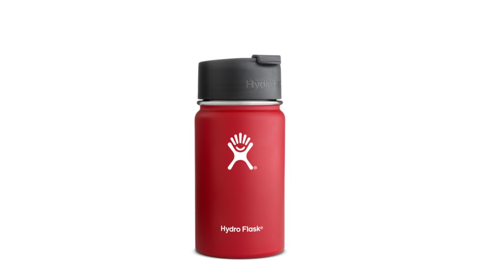 Hydro Flask 12 oz Wide Mouth with Flip Lid-Lychee Red