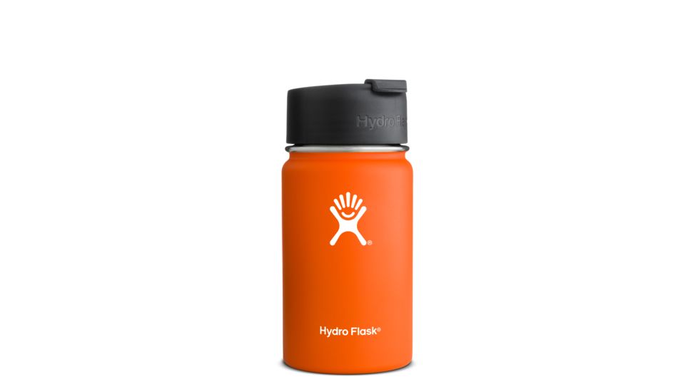 Hydro Flask 12 oz Wide Mouth with Flip Lid-Orange Zest