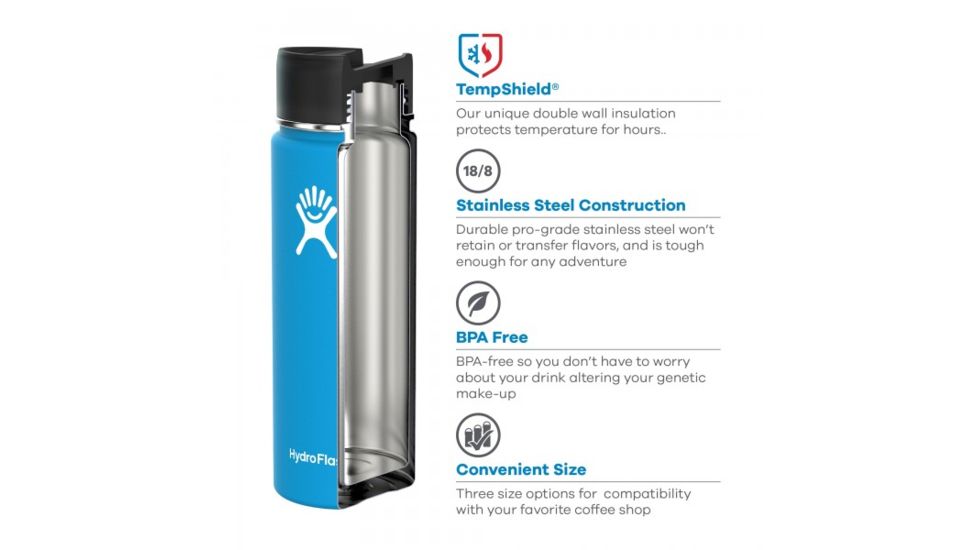 Hydro Flask 16 oz. Coffee Flask w/Flex Sip Lid, Lemon, W16BCX740