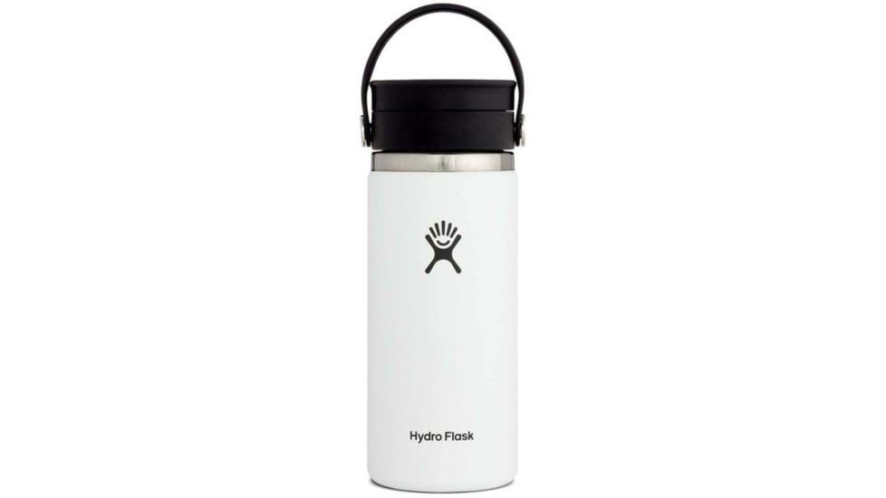 Hydro Flask 16 oz. Coffee Flask w/Flex Sip Lid, White, W16BCX110