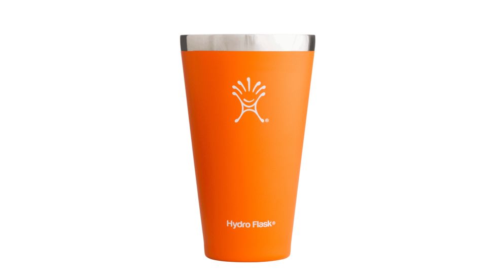 Hydro Flask 16 oz True Pint - Insulated Beer Pint-Orange Zest