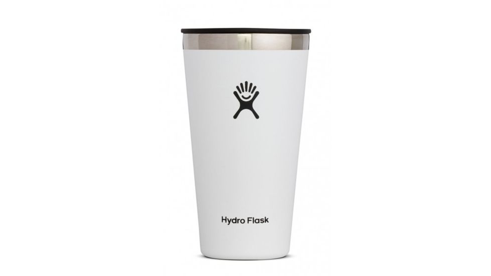Hydro Flask 16 oz Tumbler, White, T16110
