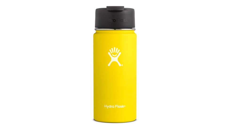 Hydro Flask 16 oz. Wide Mouth Bottle w/Flip Lid, Olive, W16FP311
