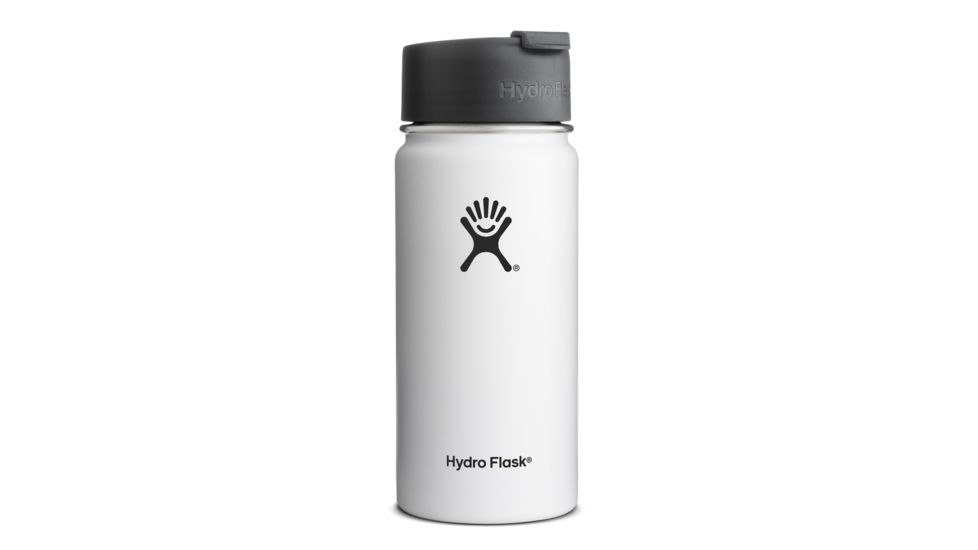 Hydro Flask 16 oz Wide Mouth with Flip Lid-Arctic White