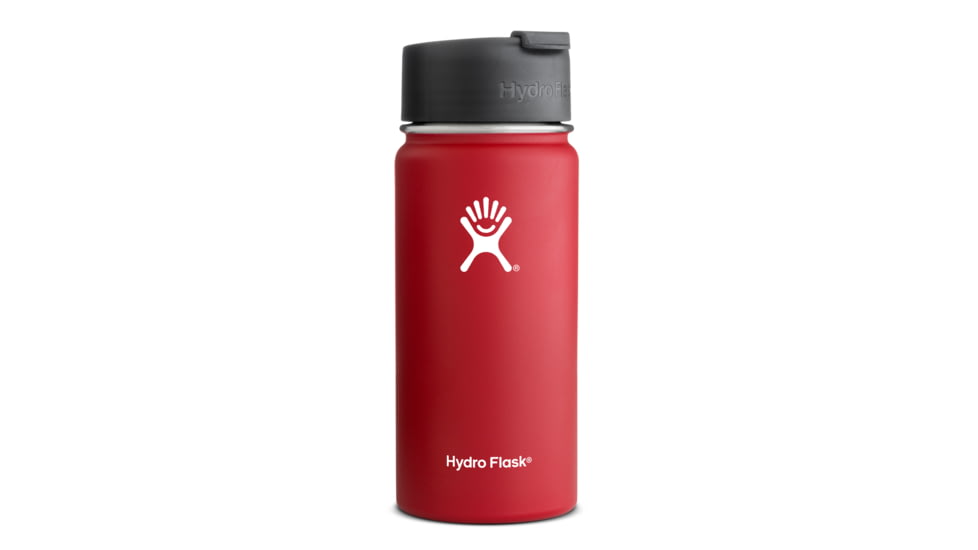 Hydro Flask 16 oz Wide Mouth with Flip Lid-Lychee Red