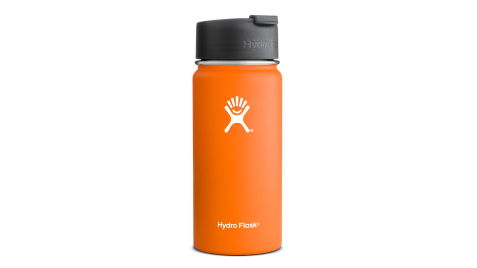 Hydro Flask 16 oz Wide Mouth with Flip Lid-Orange Zest
