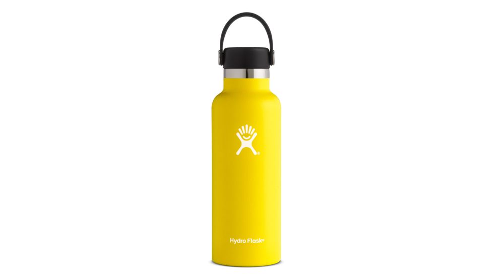 Hydro Flask 18 oz. Standard Mouth Bottle, Lemon, S18SX740