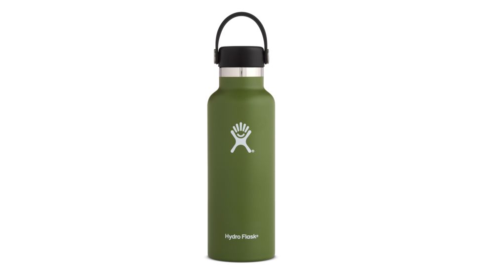 Hydro Flask 18 oz. Standard Mouth Bottle, Olive, S18SX306