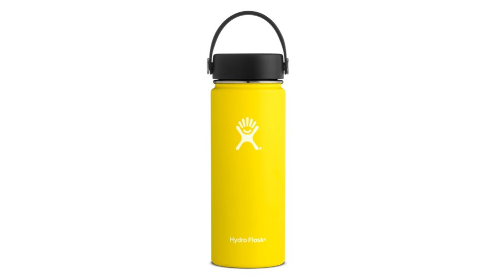 Hydro Flask 18 oz. Wide Mouth Bottle, Lemon, W18TS740