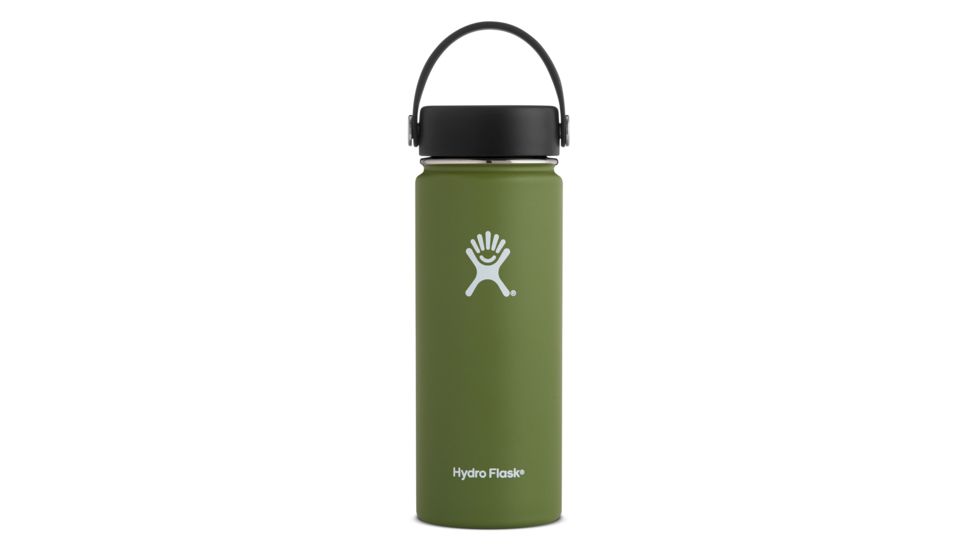 Hydro Flask 18 oz. Wide Mouth Bottle, Olive, W18TS306