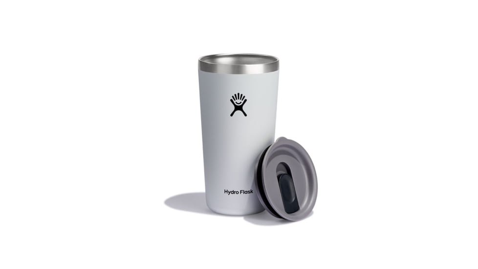 Hydro Flask 20 oz All Around Tumbler, White, T20CP110