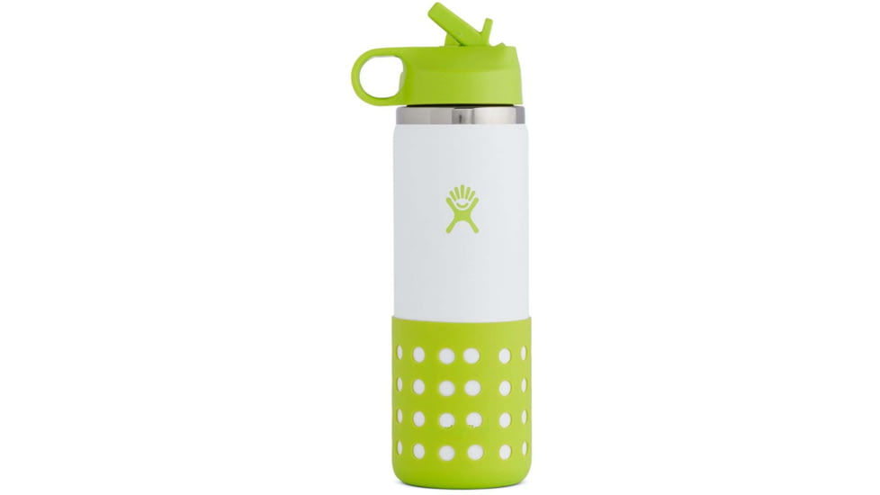 Hydro Flask 20 oz Wide Mouth Straw Lid/Boot - Kids, Jungle, W20BSWBB31