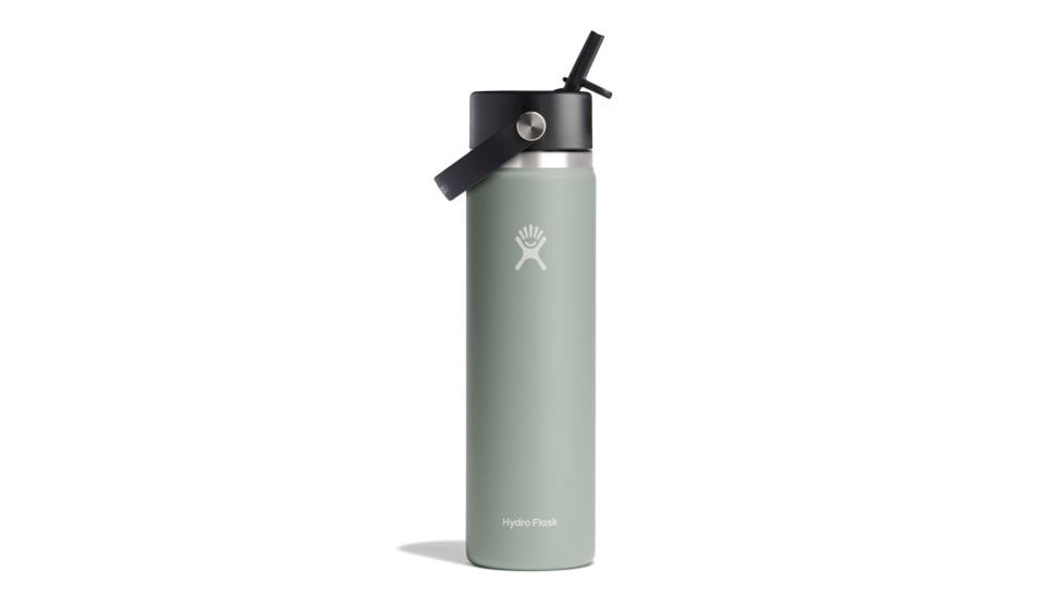 Hydro Flask 24 Oz Wide Flex Straw Cap, Agave, 24 oz, W24BFS374