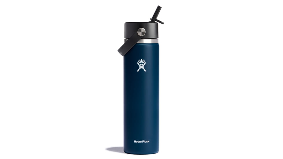 Hydro Flask 24 Oz Wide Flex Straw Cap, Indigo, 24 oz, W24BFS464