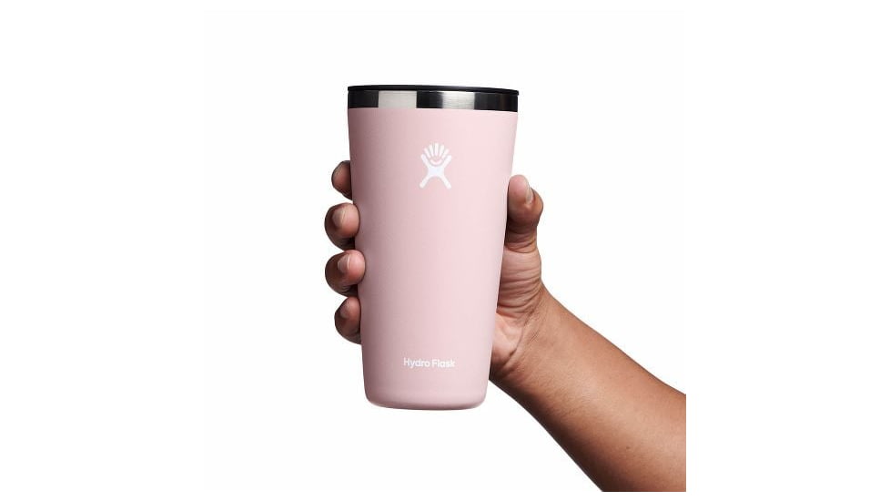 Hydro Flask 28 Oz All Around Tumbler Press In Lid, Trillium, 28 oz, T28CPB678