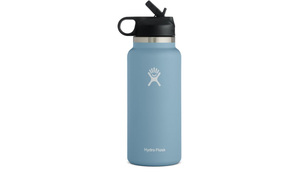 Hydro Flask 32 oz Wide Mouth 2.0 w/Straw Lid, Rain, W32BSW417