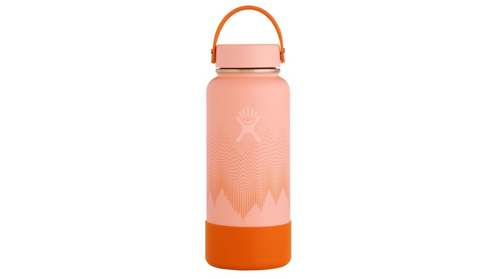 Hydro Flask 32 oz Wide Mouth Flex Cap And Boot, Alpenglow, 32 oz, W32TS640