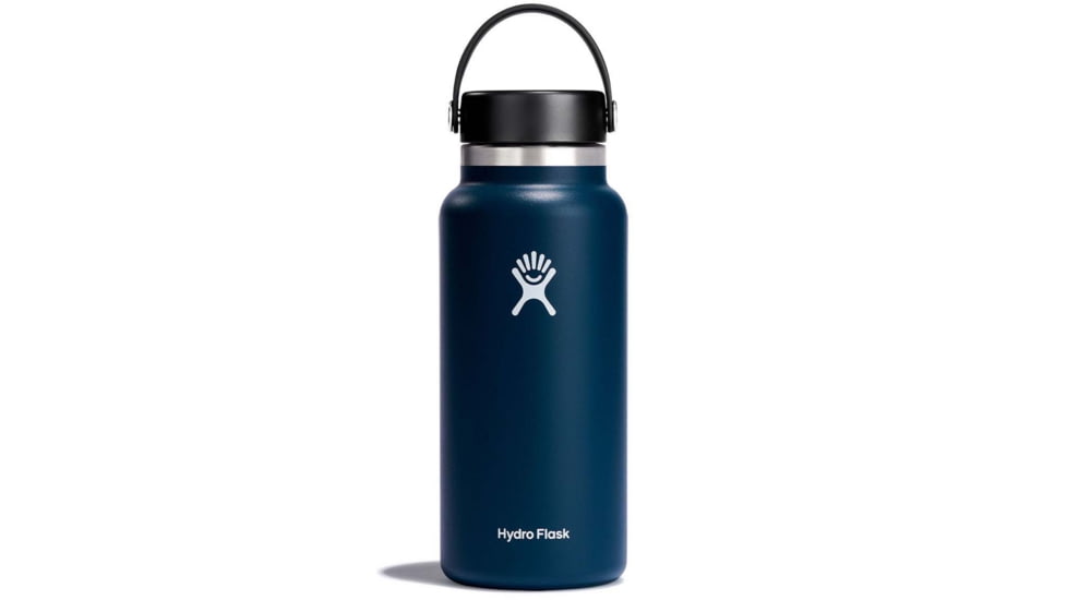 Hydro Flask 32oz Wide Mouth Flask, Indigo, 32 oz, W32BTS464