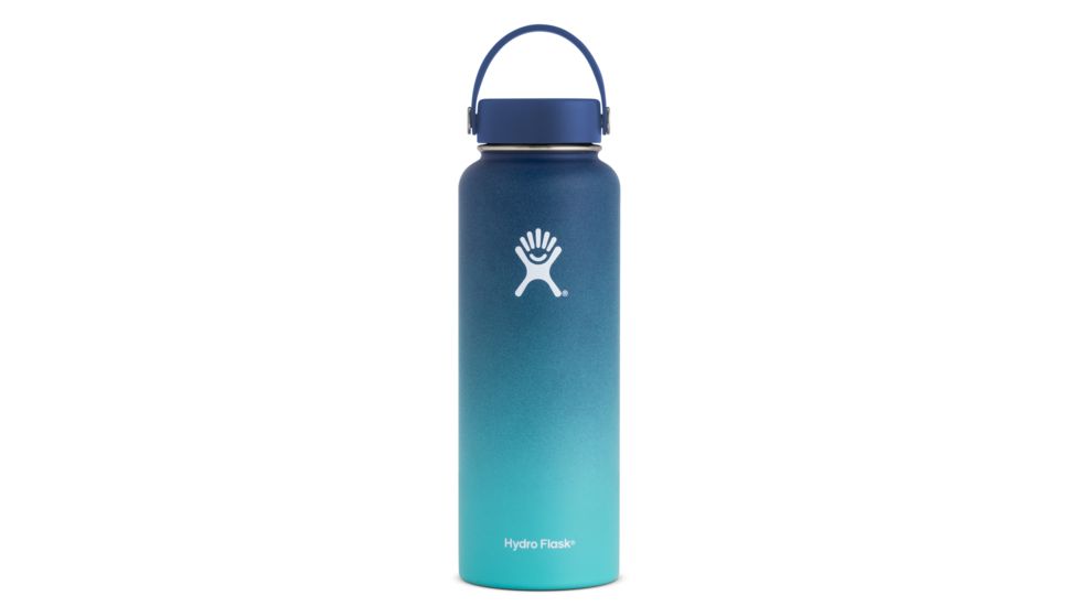 Hydro Flask 40 oz Wide Mouth, Limited Edition, Ombre Collection Bottle, Waterfall W40TS407435