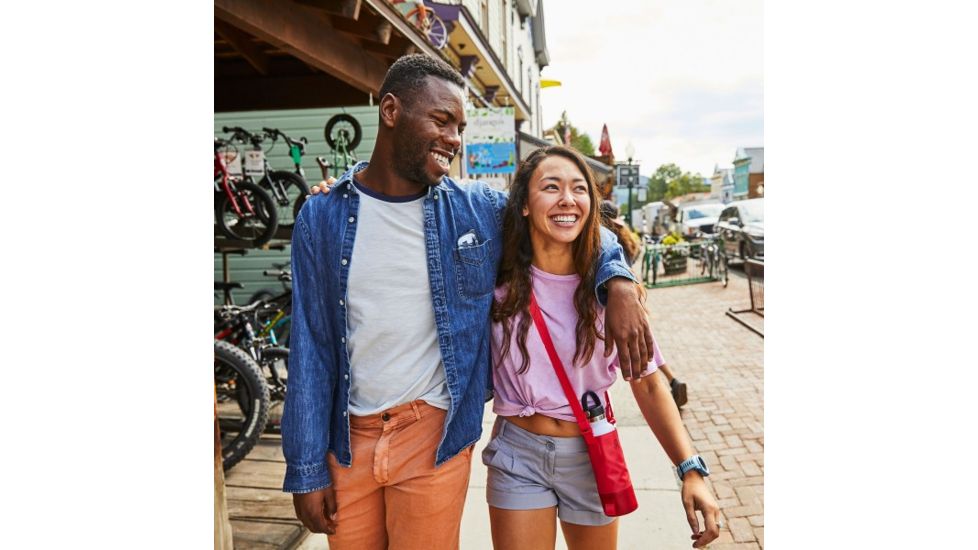 Hydro Flask Bottle Sling, Lava, Small, BSS611