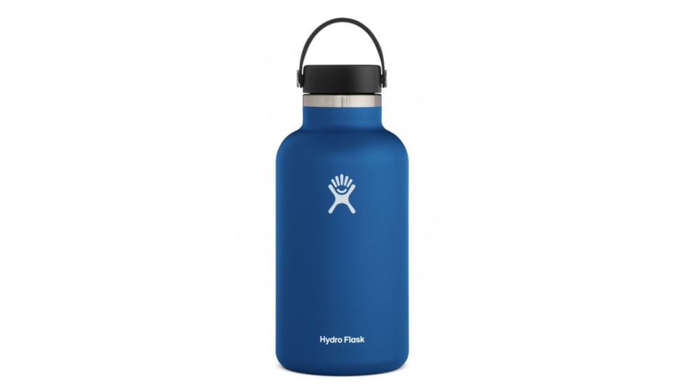 Hydro Flask Growler Bottle, Cobalt, 64 oz., W64BTS407