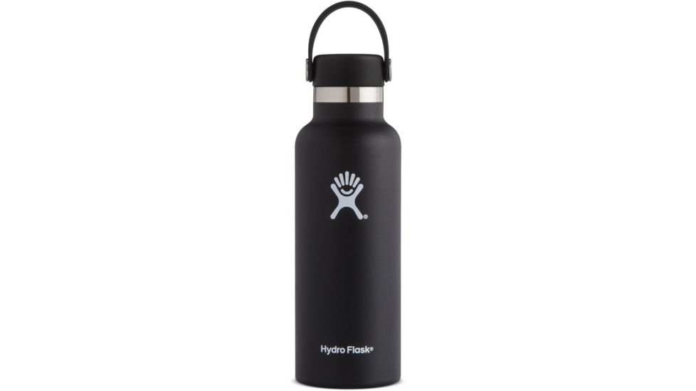Hydro Flask Standard Mouth 18 oz-Black