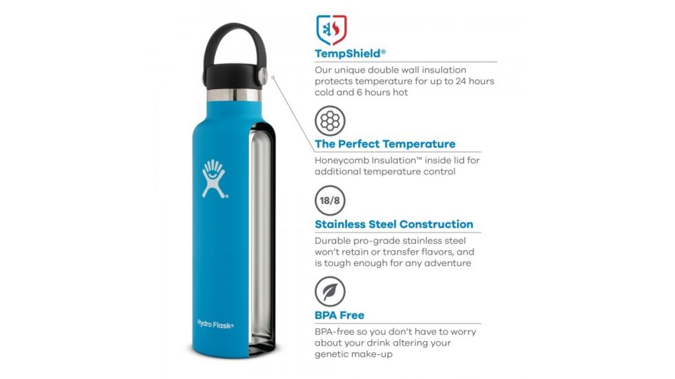 Hydro Flask Standard Mouth, Stone, 18 oz., S18SX010