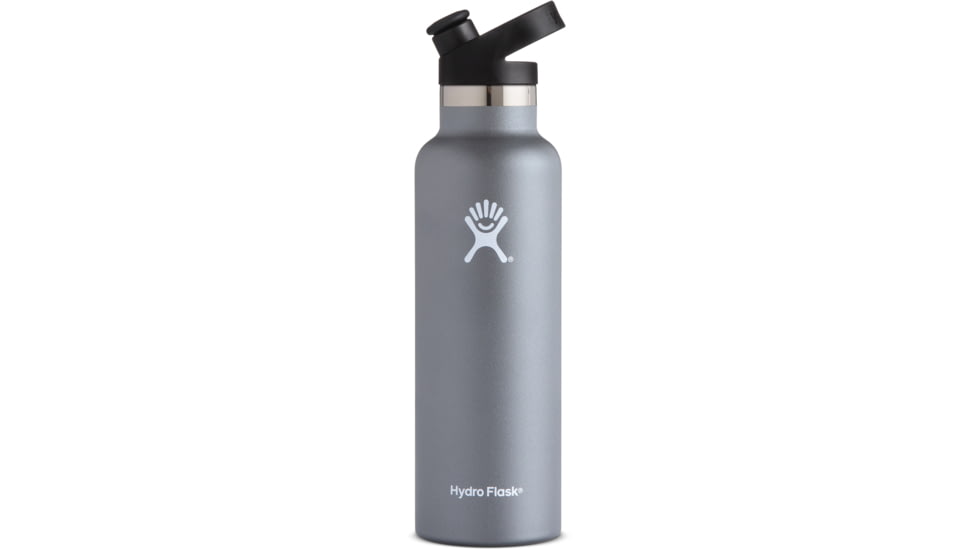 Hydro Flask Standard Mouth with Sport Cap 21 oz-Graphite