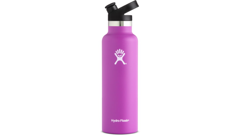 Hydro Flask Standard Mouth with Sport Cap 21 oz-Raspberry