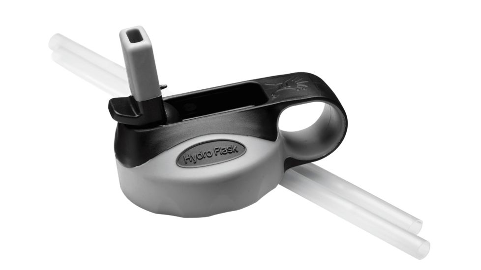 Hydro Flask Straw Lid-Black/Grey
