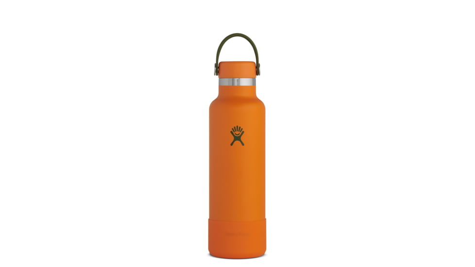 Hydro Flask Timberline Limited Edition 21 oz Standard Mouth Bottle With Clementine Boot, Bonfire, FSS21SX820