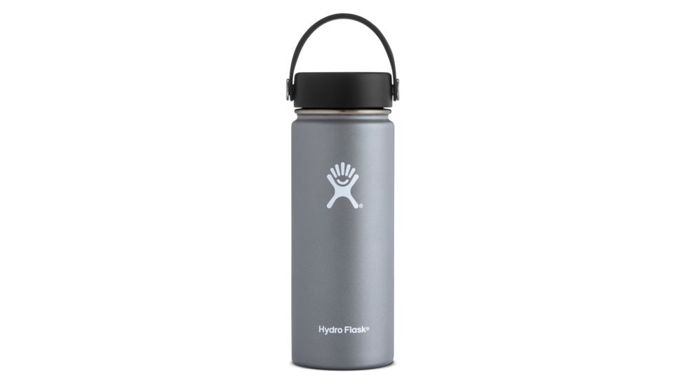 Hydro Flask Wide Mouth 18 oz Bottle-Graphite
