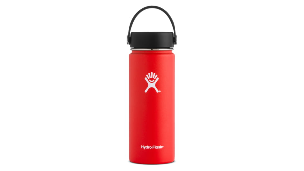 Hydro Flask Wide Mouth 18 oz Bottle-Lava