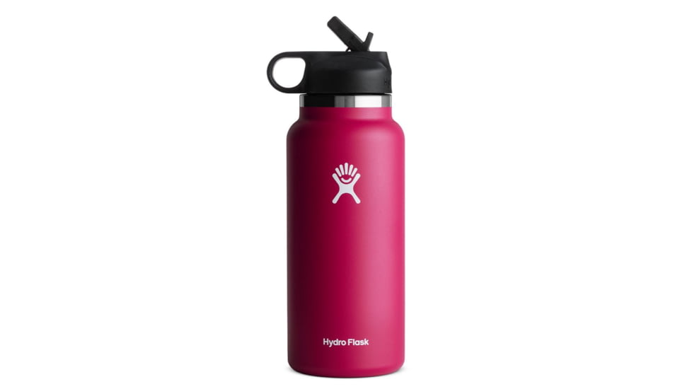 Hydro Flask Wide Mouth 2.0 w/ Straw Lid, Snapper, 32 oz, W32BSW604