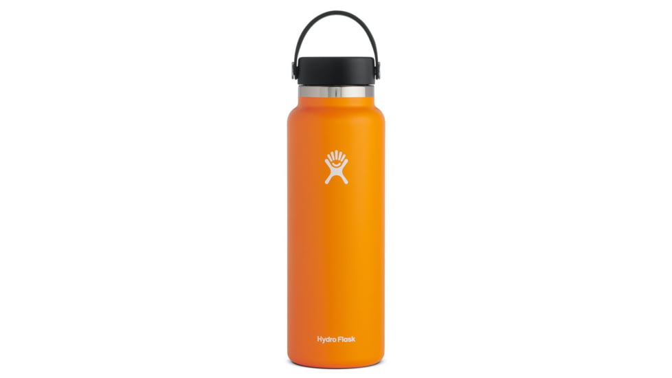 Hydro Flask Wide Mouth Flask, Clementine, 40 oz, W40BTS820