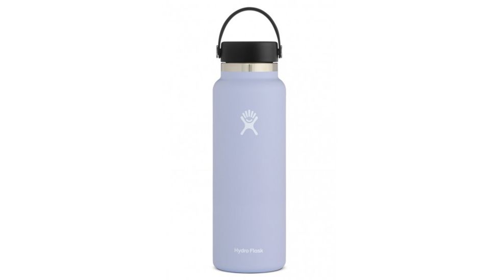 Hydro Flask Wide Mouth Flask, Fog, 40 oz., W40BTS508