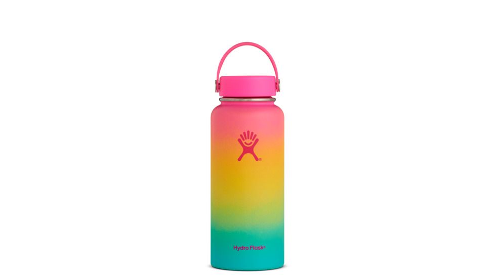 Hydro Flask Wide Mouth Flask, Hawaiian Rain, 32 oz, W32TS625SI