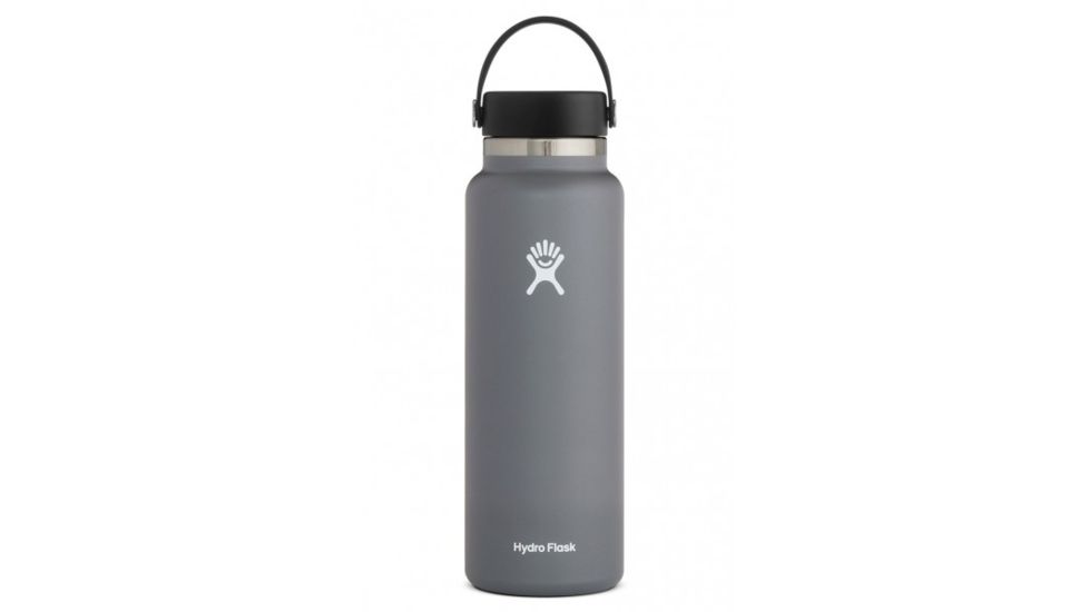 Hydro Flask Wide Mouth Flask, Stone, 40 oz., W40BTS010