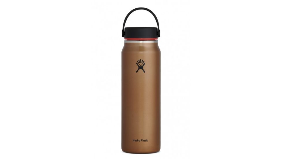 Hydro Flask Wide Mouth Lightweight Bottle with Flex Cap, Clay, 32 oz., LW32LW082