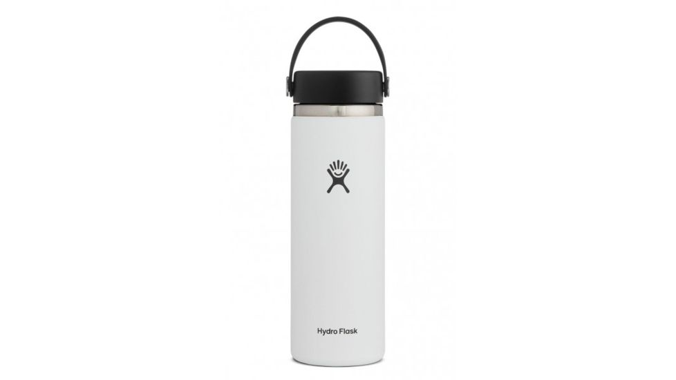 Hydro Flask 20oz Wide Mouth Flask, White, W20BTS110