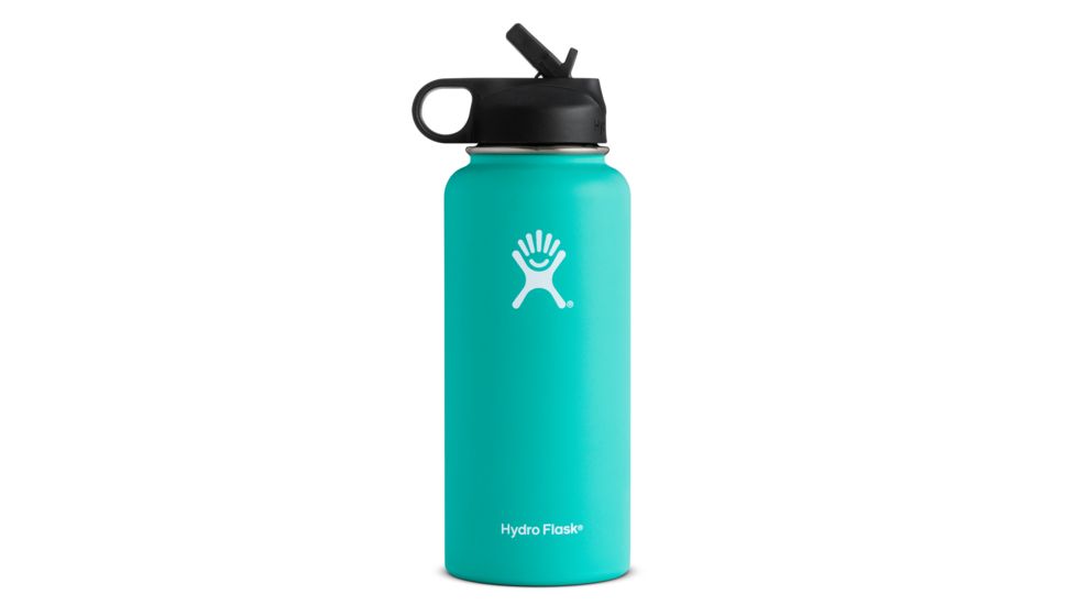 Hydro Flask Wide Mouth with Straw Lid 32 oz-Mint