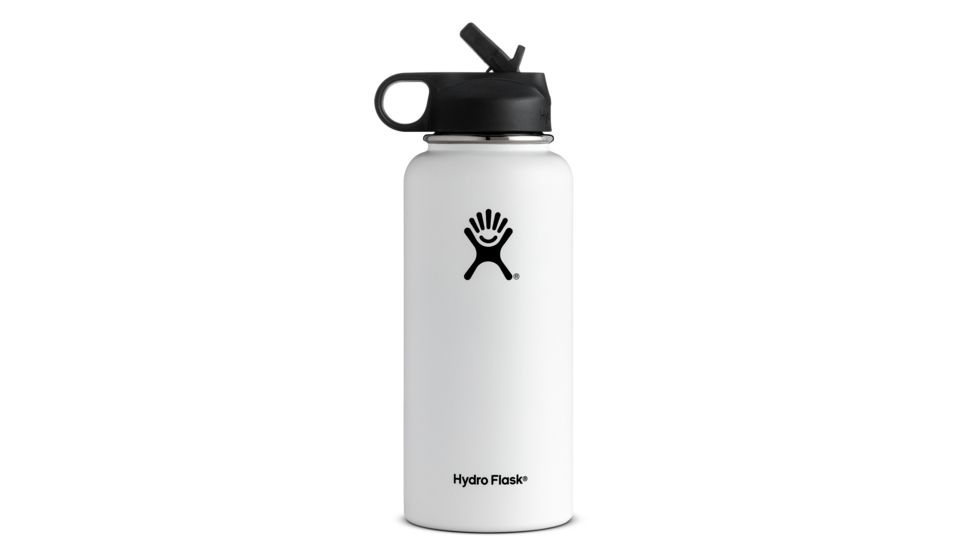 Hydro Flask Wide Mouth with Straw Lid 32 oz-White