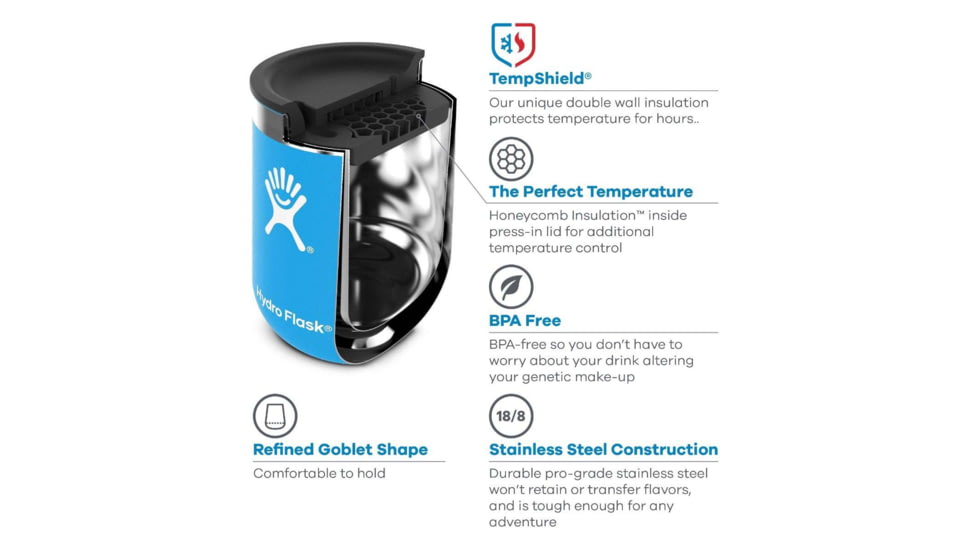 Hydro Flask Wine Tumbler, Alpine, V10433
