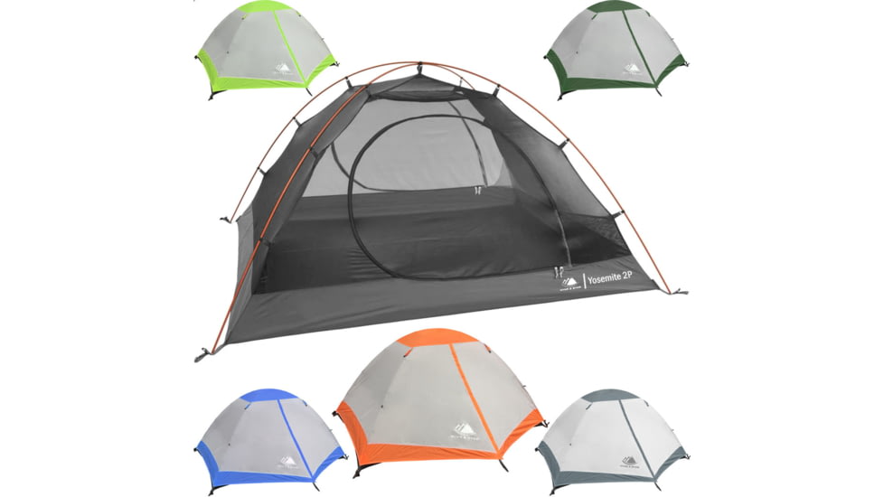 Hyke & Byke Yosemite Backpacking Tent w/ Footprint - 2 Person, 11883286150