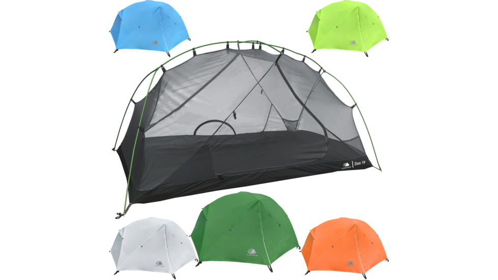 Hyke &amp; Byke Zion Backpacking Tent w/ Footprint - 1 Person, 2323207749709