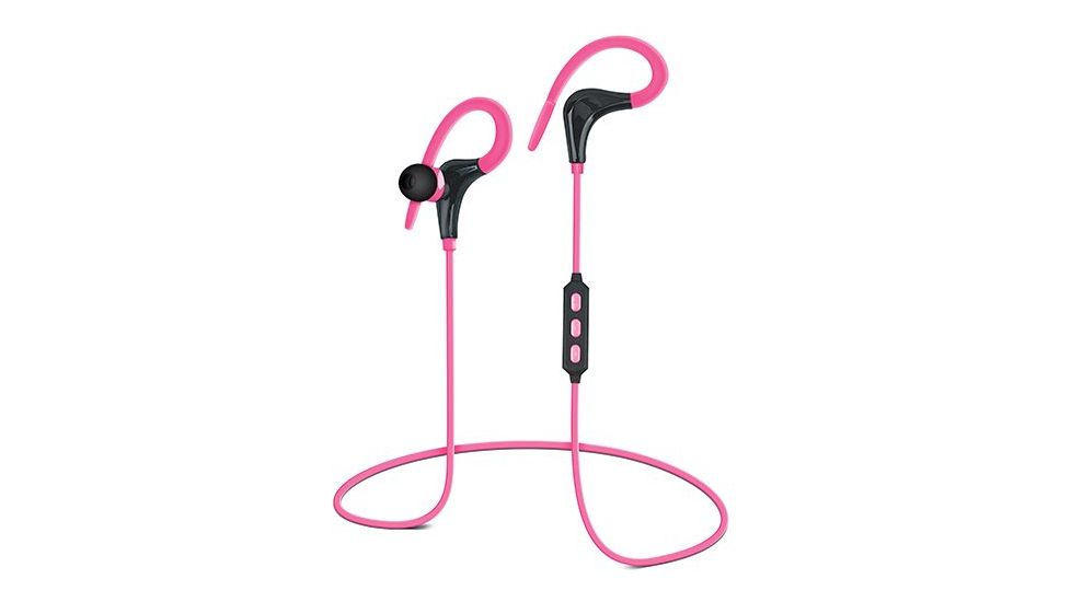 HyperGear Marathon Wireless Sports Earphones, Active Pink, Active Pink, 1 Year Limited Warranty, HYP-40761