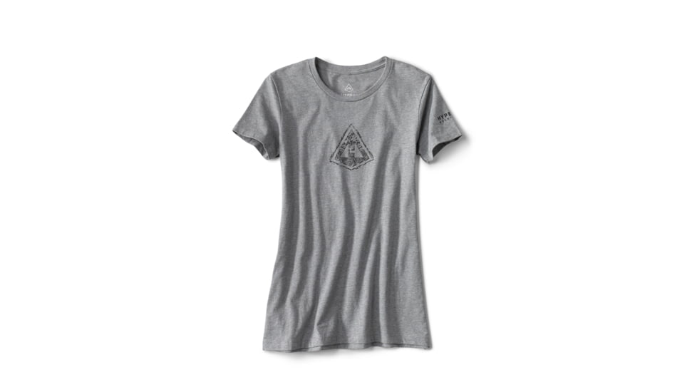 Hyperlite Mountain Gear Flora Logo Tee - Womens, Grey, XL, 1-91032-5