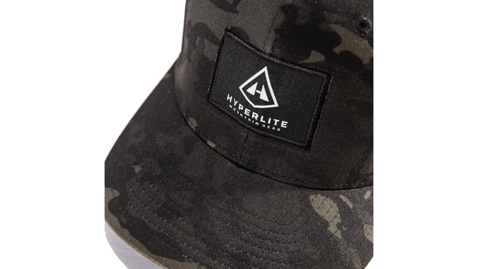 Hyperlite Mountain Gear Full Dome Hat - Mens, Black/Grey, Small/Medium, 1-91028-1